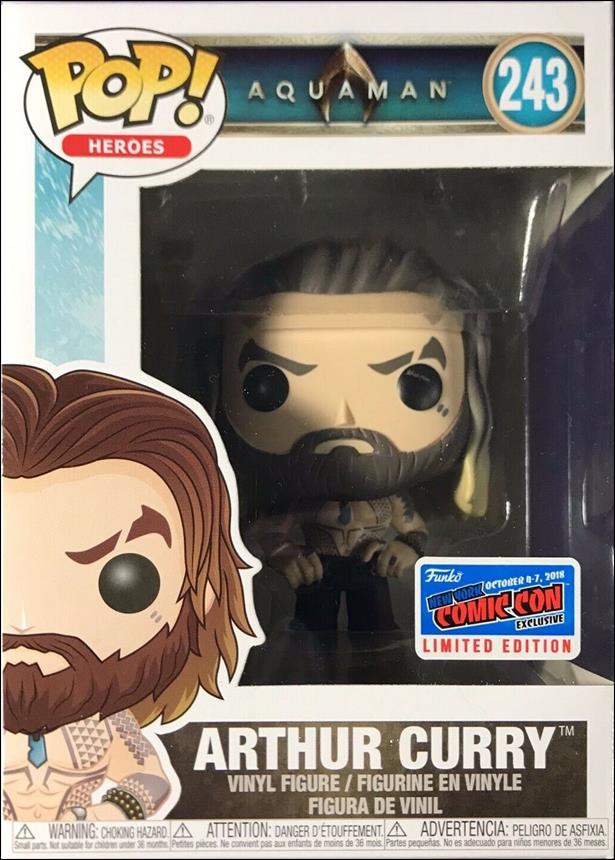 POP! Heroes figure 243 Arthur Curry NYCC 2018