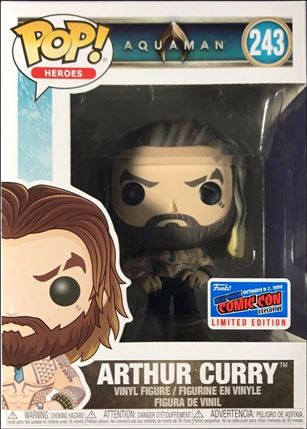 POP! Heroes figure 243 Arthur Curry NYCC 2018