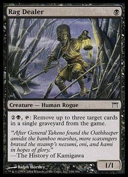 Magic the Gathering: Champions of Kamigawa (Base Set) card 138 Rag Dealer