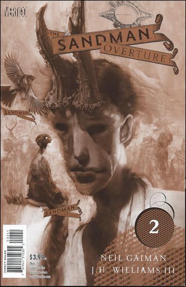 Sandman: Overture issue 2-F Dave McKean 1:200 Metallic Copper Ink Cover
