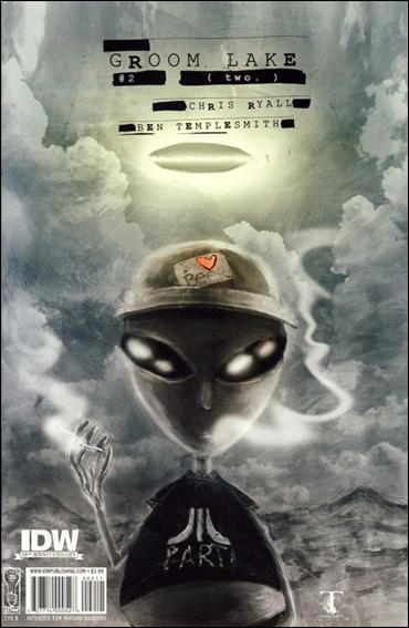 Groom Lake issue 2-B Alien Cover