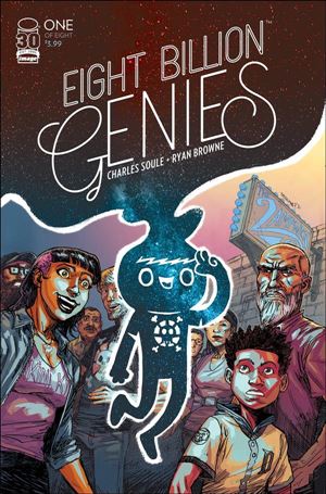 Eight Billion Genies issue 1-H Ryan Browne Cover (2nd Printing)