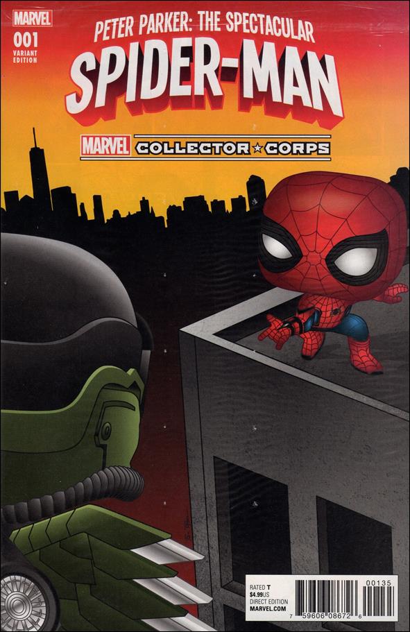 Peter Parker: The Spectacular Spider-Man issue 1-K Polybagged Marvel Collector Corps Cover