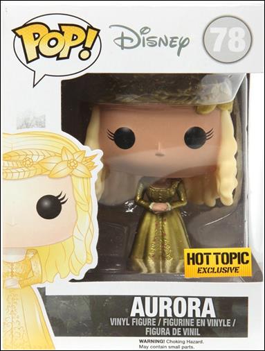POP! Disney figure 78-B Aurora (Metallic) Hot Topic Exclusive