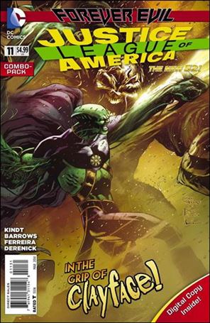 Justice League of America (2013)  issue 11-B Polybagged Eddy Barrows Cover Combo Pack