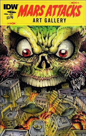 Mars Attacks Art Gallery Cover Image 1