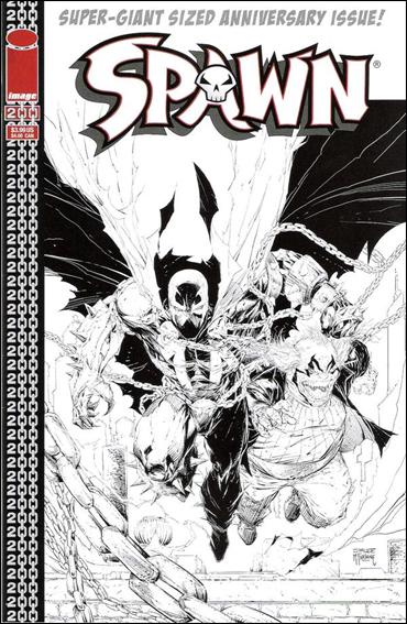 Spawn issue 200-H Jim Lee 1:25 Sketch Cover