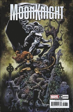 Moon Knight (2021) issue 18-C Kyle Hotz 1:25 Cover
