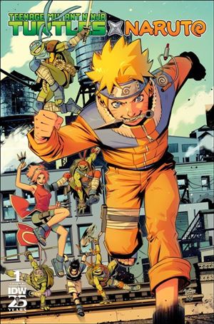 Teenage Mutant Ninja Turtles x Naruto issue 1-K Belén Ortega 1:150 Cover