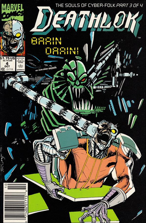 Deathlok (1991) issue 4-B Newsstand Cover