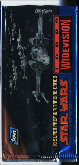 Star Wars Widevision card 2-B Sealed Pack - Red Logo