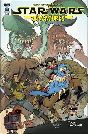Star Wars Adventures (2017) issue 8-B Jon Sommariva Cover