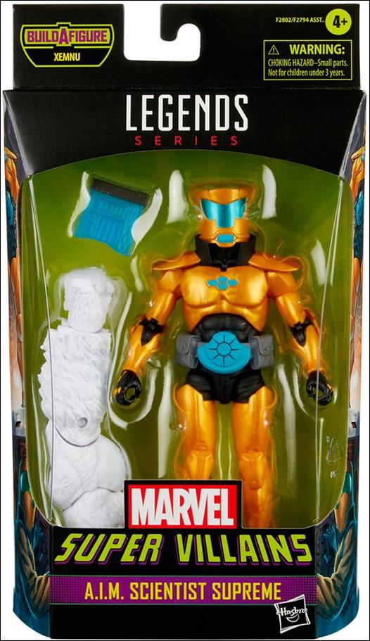 Marvel Legends Series: Super Villains (Xemnu Wave) figure 1 A.I.M. Scientist Supreme
