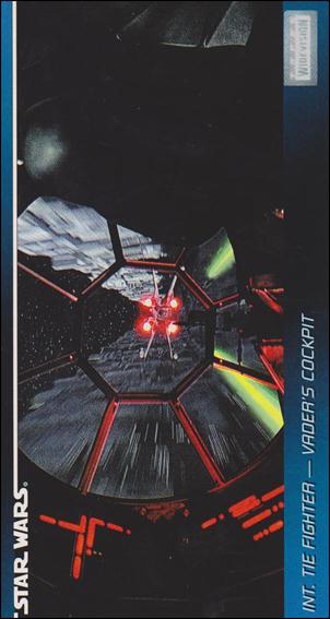 Star Wars Widevision (Base Set) card 103 Int. TIE Fighter - Vader's Cockpit