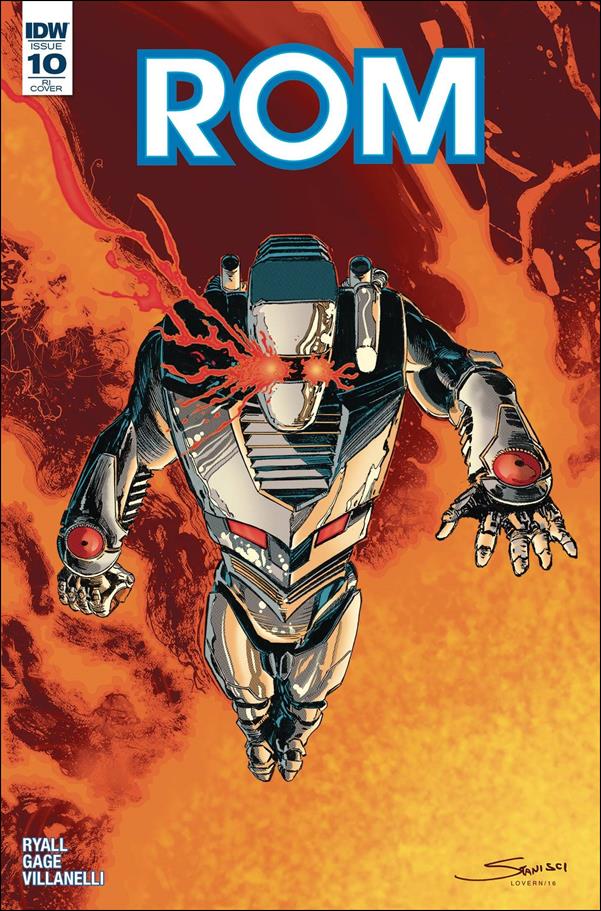 ROM (2016) issue 10-E John Stanisci 1:10 Cover