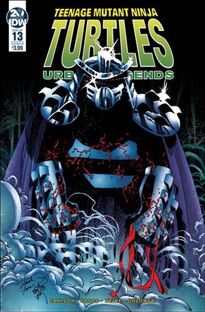 Teenage Mutant Ninja Turtles: Urban Legends issue 13-B Erik Larsen Cover