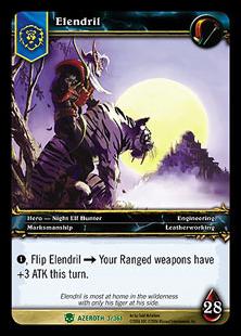 World of Warcraft: Heroes of Azeroth (Base Set) card 3 Elendril