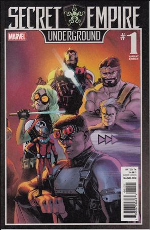 Secret Empire: Underground issue 1-B Connecting Cover