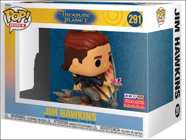 POP! Rides figure 291 Jim Hawkins CCXP22 Exclusive