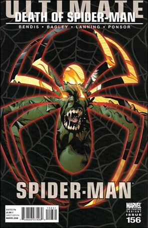 Ultimate Spider-Man (2000) issue 156-C Mark Bagley Cover (2nd Printing)