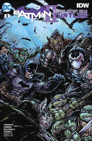 Batman/Teenage Mutant Ninja Turtles II issue 3-B Kevin Eastman Cover