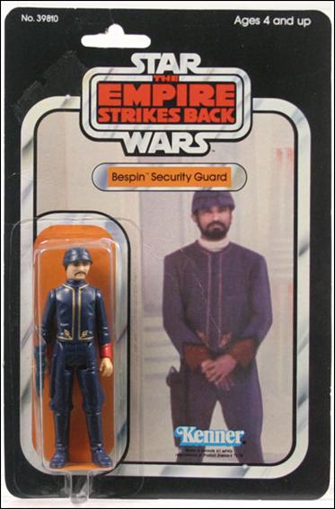Star Wars 3 3/4" Basic Action Figures (Vintage) figure 23 Bespin Security Guard (ESB 31 Back)