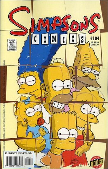 Simpsons Comics issue 104