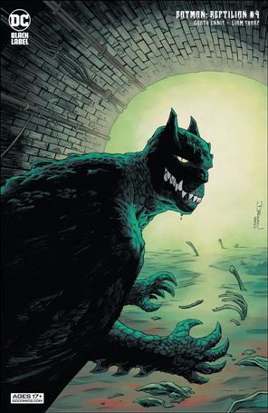 Batman: Reptilian issue 4-C Declan Shalvey 1:25 Cover