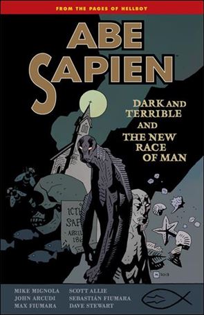 Abe Sapien issue 3 Dark and Terrible and The New Race of Man