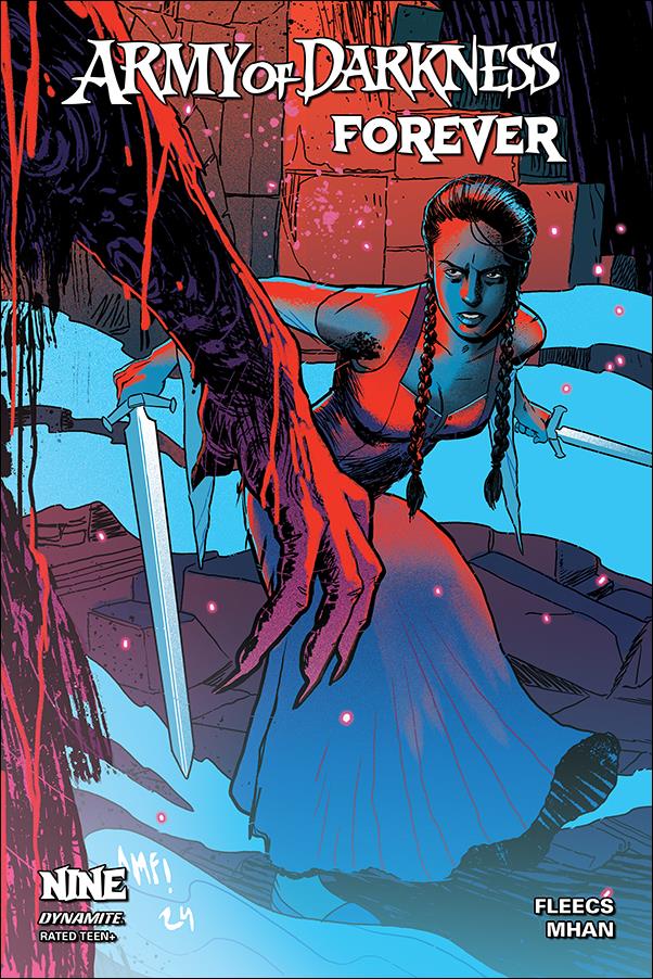 Army of Darkness Forever issue 9-C Tony Fleecs Cover