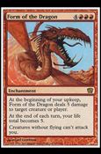 Magic the Gathering: 9th Edition (Base Set) card 187 Form of the Dragon