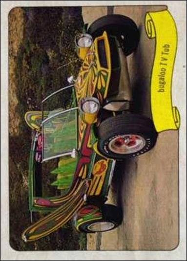 Kustom Cars 1  (Base Set) card 17 Bugaloo TV Tub