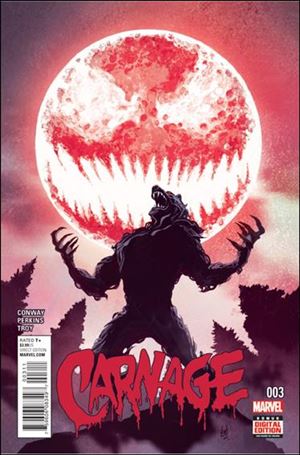 Carnage (2016) issue 3 Mike Del Mundo Cover