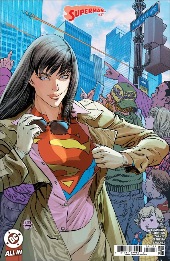 Superman (2023) issue 27-C Guillem March Cardstock Cover