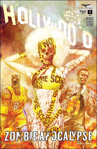 Hollywood Zombie Apocalypse issue 1-B Arthur Suydam Cover