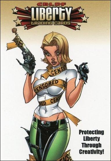 CBLDF Liberty Trading Cards (Promo) card P3 Protecting Liberty Through Creativity!
