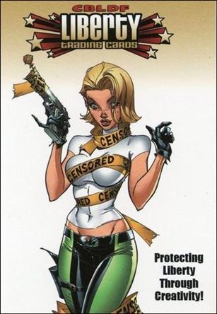 CBLDF Liberty Trading Cards (Promo) card P3 Protecting Liberty Through Creativity!