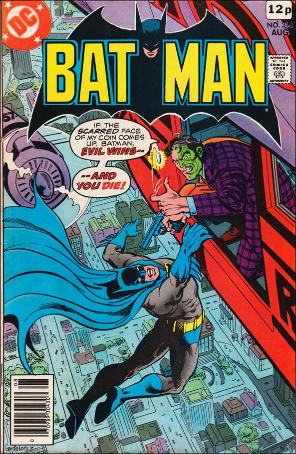 Batman (1940) issue 314-C UK Price Cover