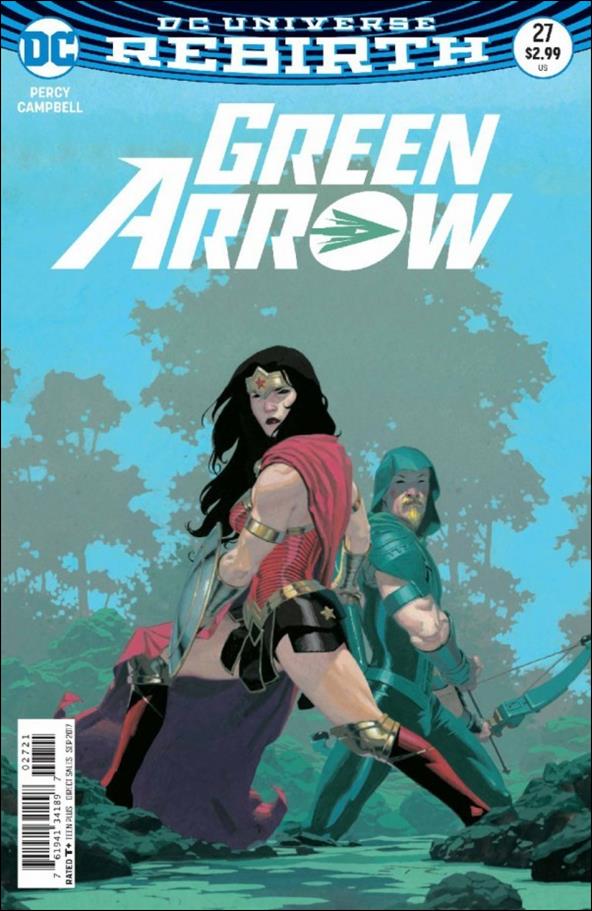 Green Arrow (2016) issue 27-B Esad Ribic Cover
