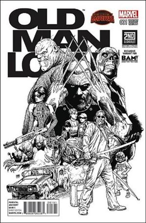 Old Man Logan (2015) issue 1-F Steve McNiven Books-A-Million/2nd & Charles Cover