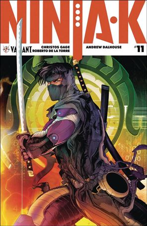Ninja-K issue 11-B Leonardo Colapietro Cover