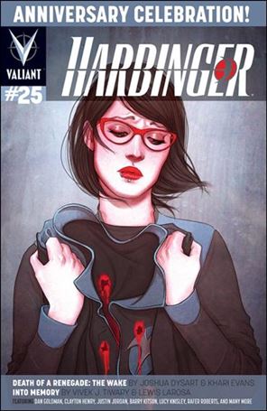 Harbinger (2012) issue 25-B Jenny Frison Cover