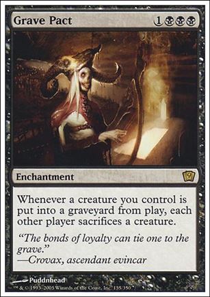 Magic the Gathering: 9th Edition (Base Set) card 135 Grave Pact