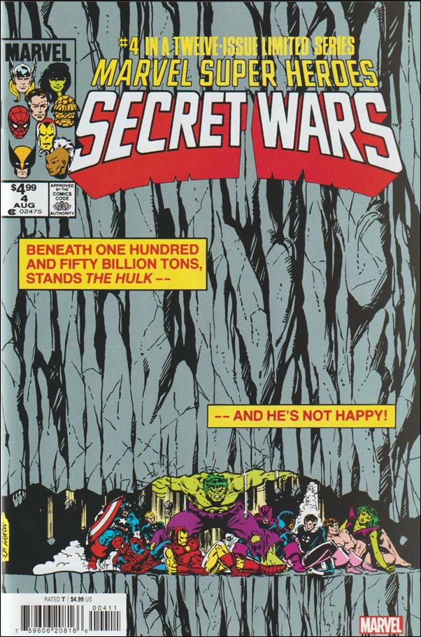 Marvel Super Heroes Secret Wars issue 4-D Facsimile Edition (2024)