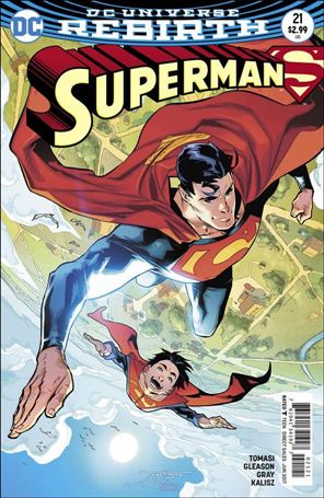 Superman (2016) issue 21-B Jorge Jimenez Cover