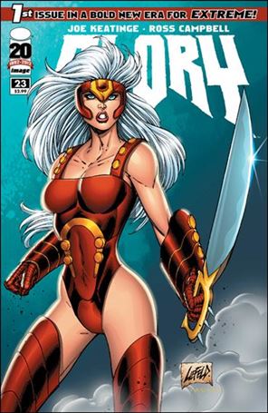 Glory (1995) issue 23-B Rob Liefeld Cover