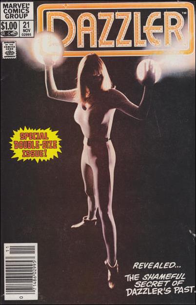 Dazzler (1981) issue 21-B Newsstand Cover