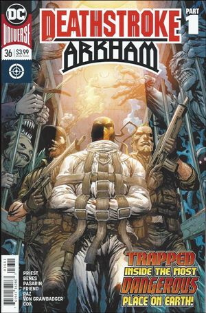 Deathstroke (2016) issue 36 Tyler Kirkham Cover