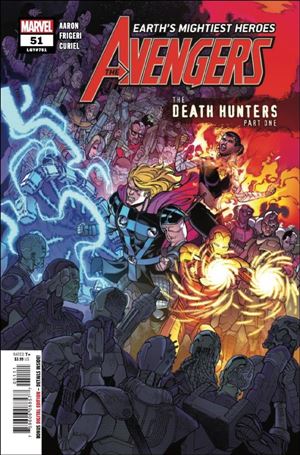 Avengers (2018/07) issue 51 Javier Garron Cover