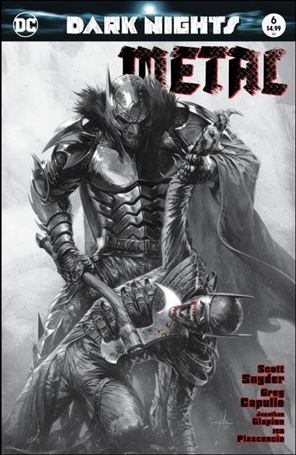 Dark Nights: Metal issue 6-J Gabriel Dell'Otto Bulletproof Comics Cover 1/1000